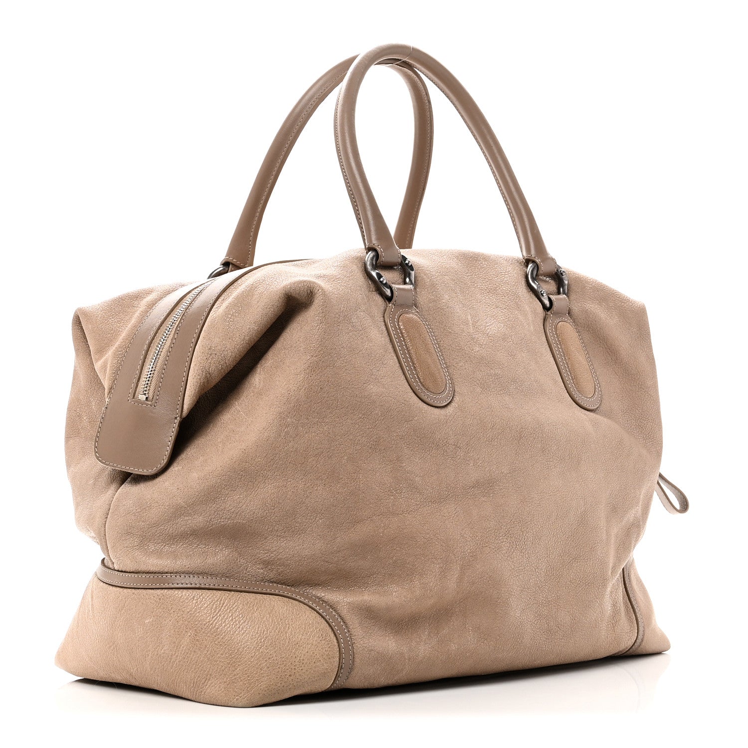 Chanel Washed Calfskin Tote Beige 3 of 10