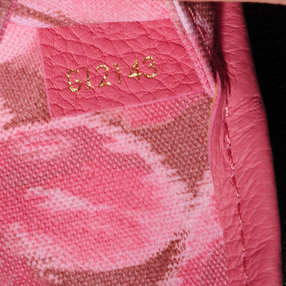 Louis Vuitton Monogram Articles de Voyage Ikat Neverfull MM Rose Velours 7 of 7