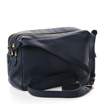 Prada Vitello Phenix Camera Bag Baltico 3 of 11