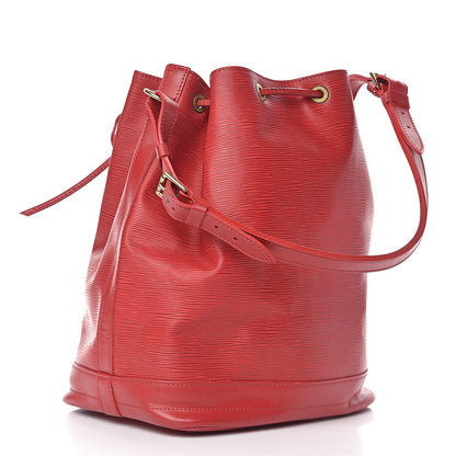 Louis Vuitton Epi Noe Castillan Red 3 of 15