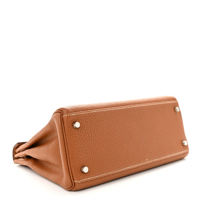 Hermes Togo Kelly Retourne 28 Gold 4 of 15