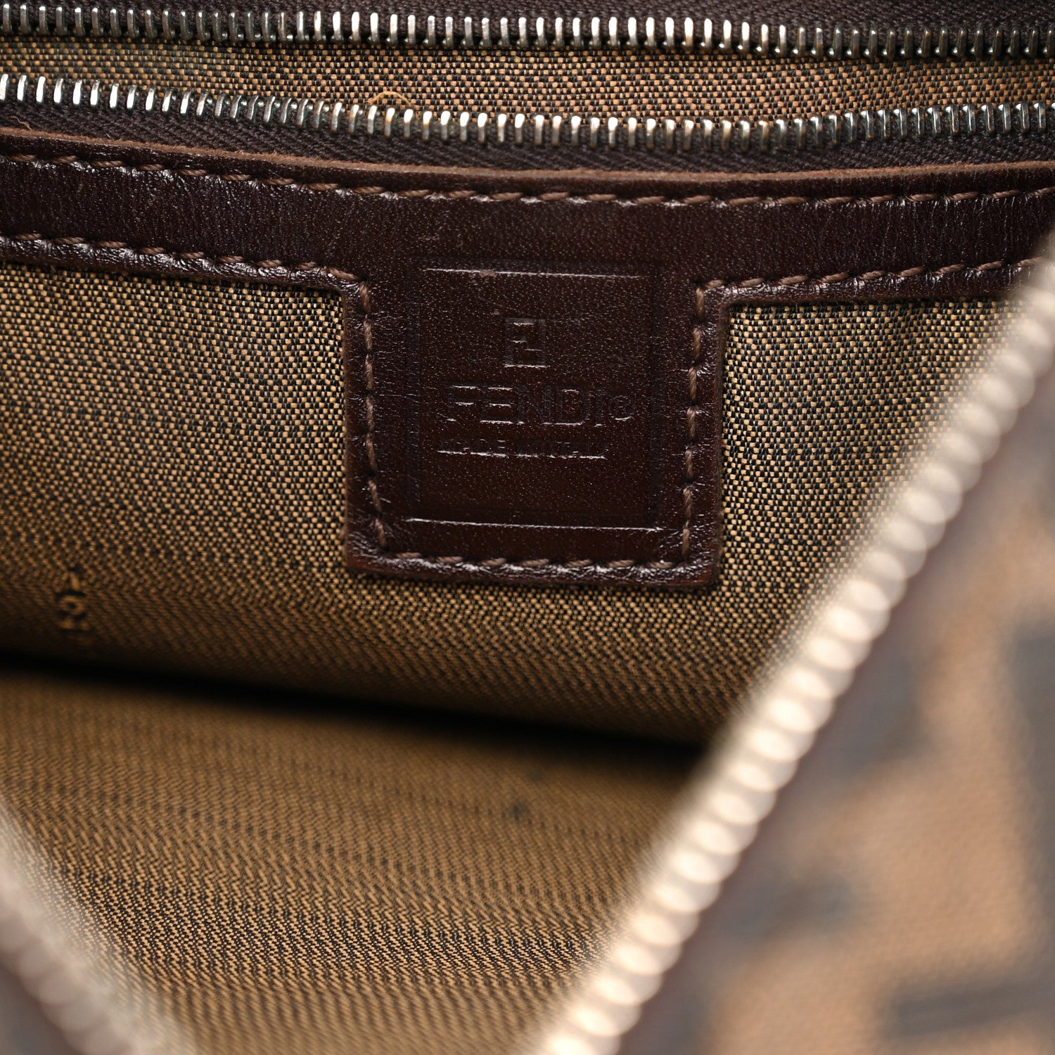 Fendi Zucca Hobo Tobacco 7 of 25