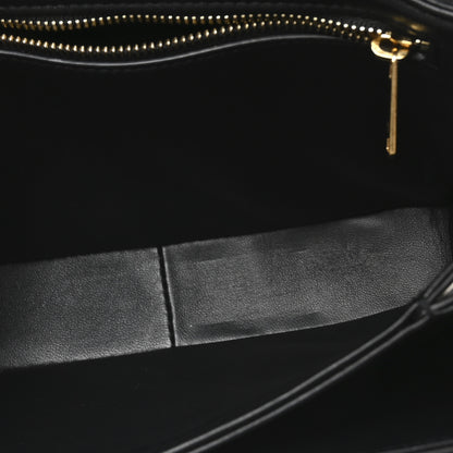 Celine Shiny Calfskin Medium Triomphe Black 5 of 9