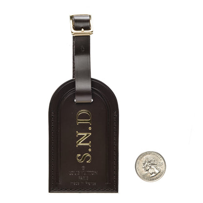 Louis Vuitton Calfskin Luggage Tag Ebene 2 of 4