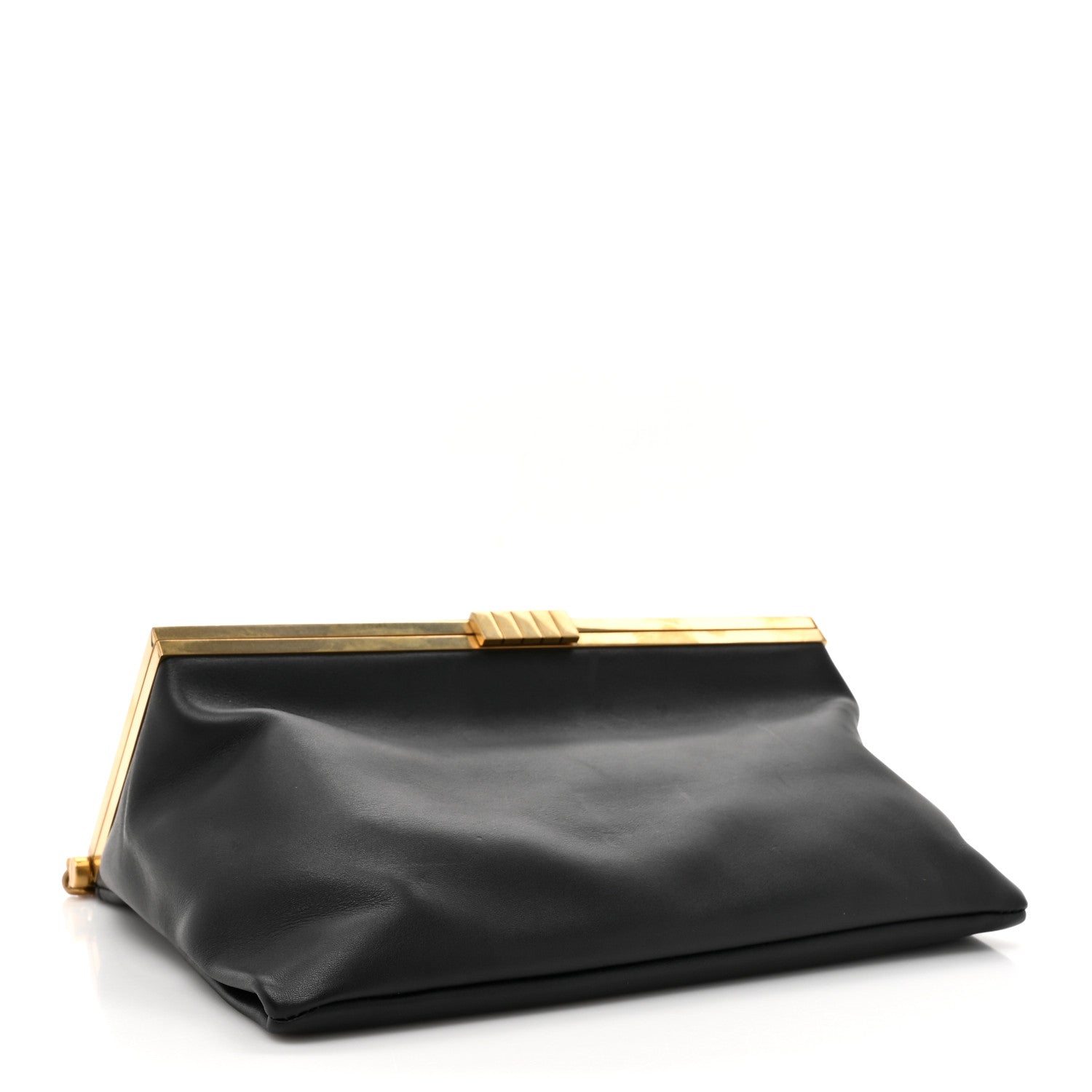 Saint Laurent Smooth Calfskin Medium Fanny Black 4 of 13