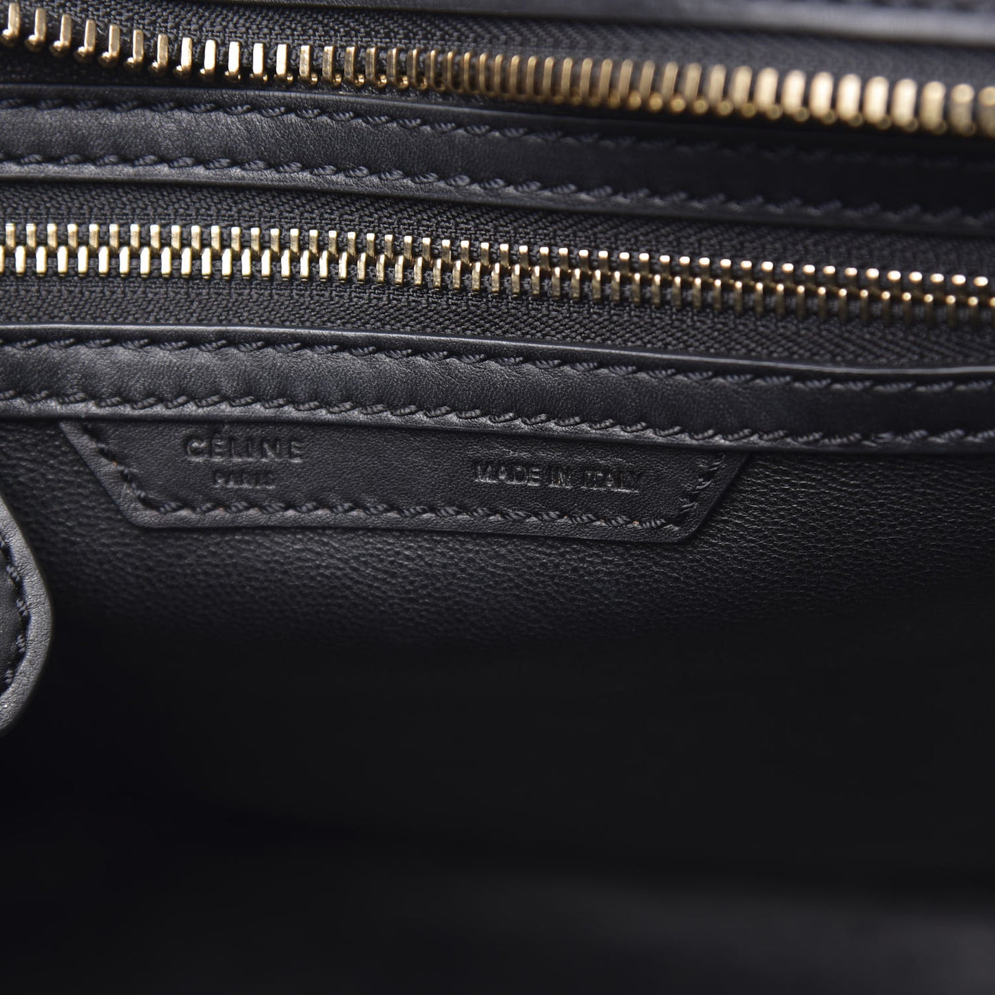 Smooth Calfskin Micro Luggage Black
