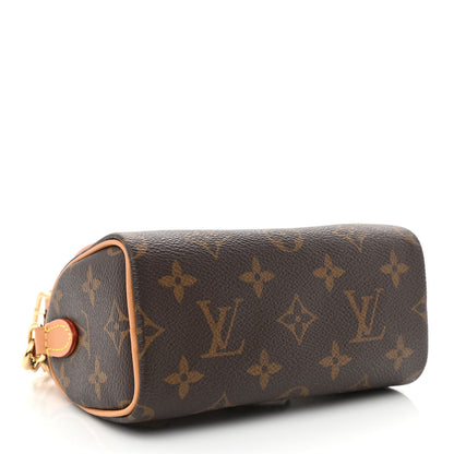 Louis Vuitton Monogram Nano Speedy Bandouliere 4 of 10