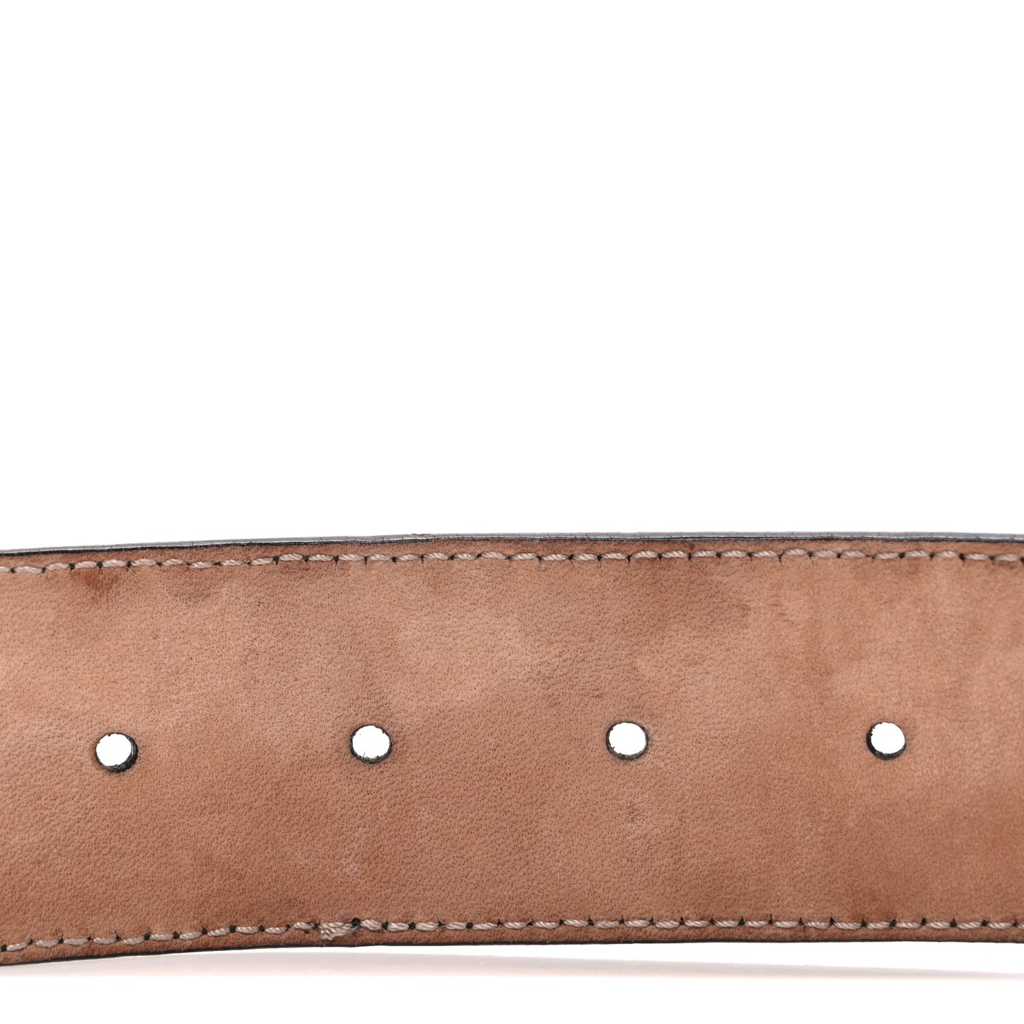 Calfskin Web Interlocking G Belt 95 38  Black