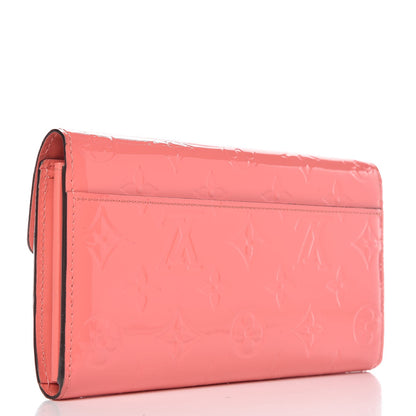 Louis Vuitton Vernis Sarah Wallet NM Poppy 3 of 7