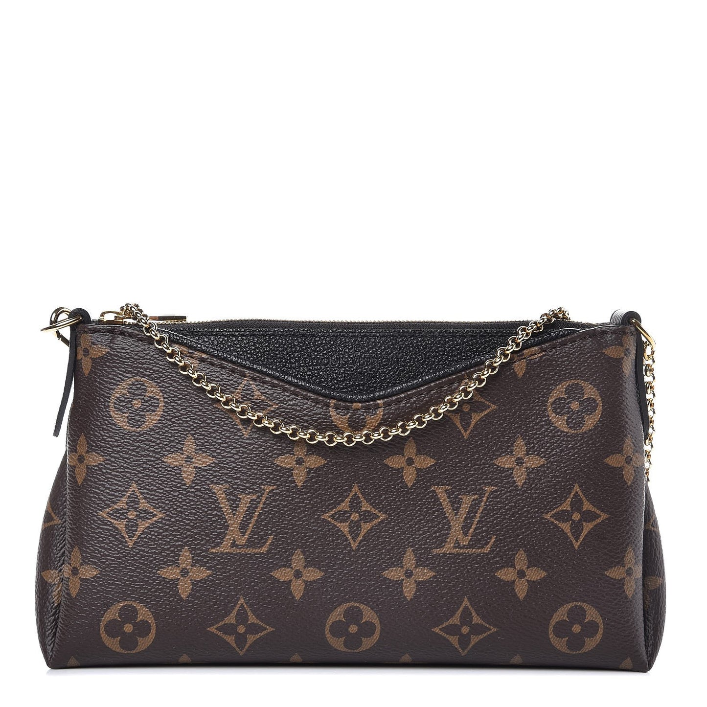 Monogram Pallas Clutch Black