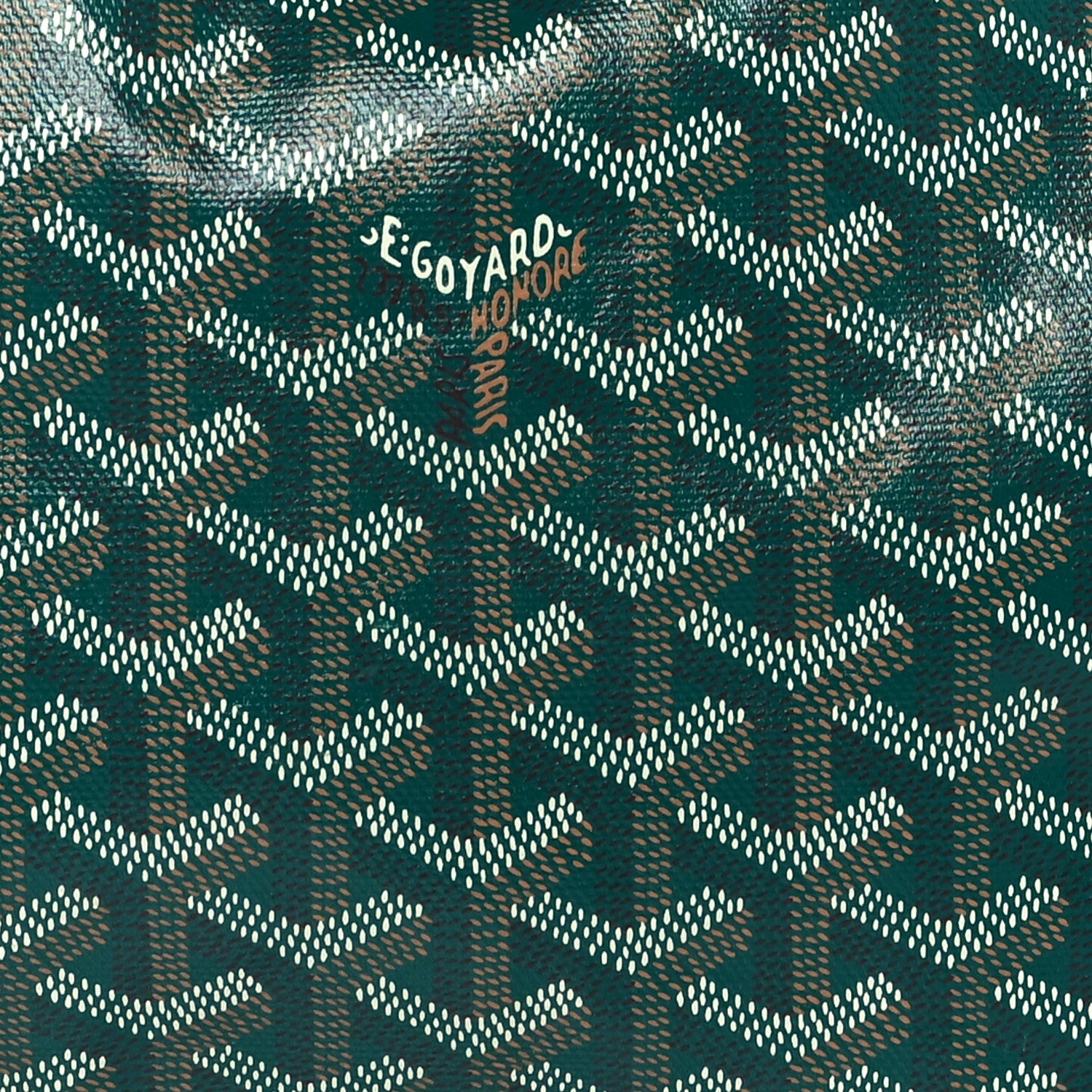 Goyard Goyardine Saint Louis GM Green 9 of 13