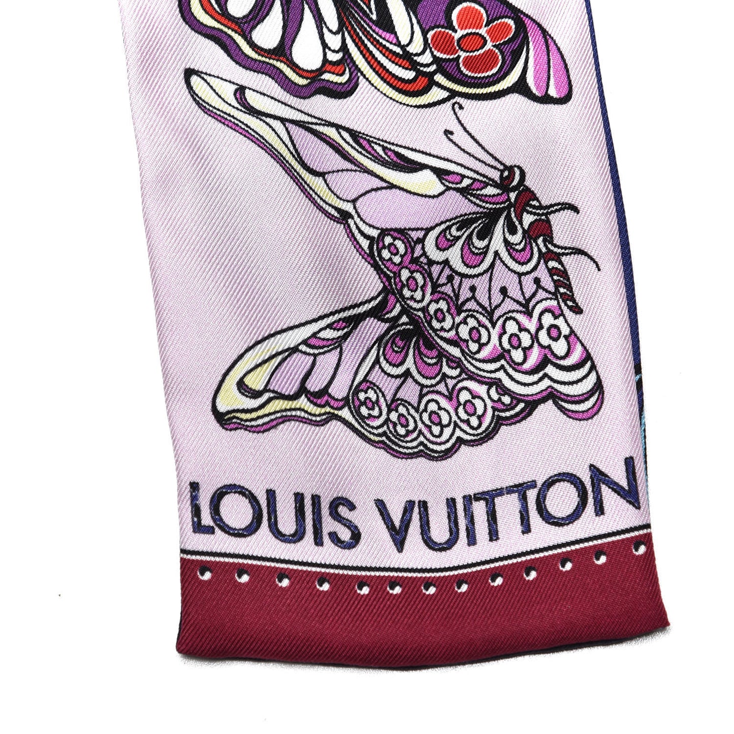Silk Monogram World Of Love Bandeau Rose