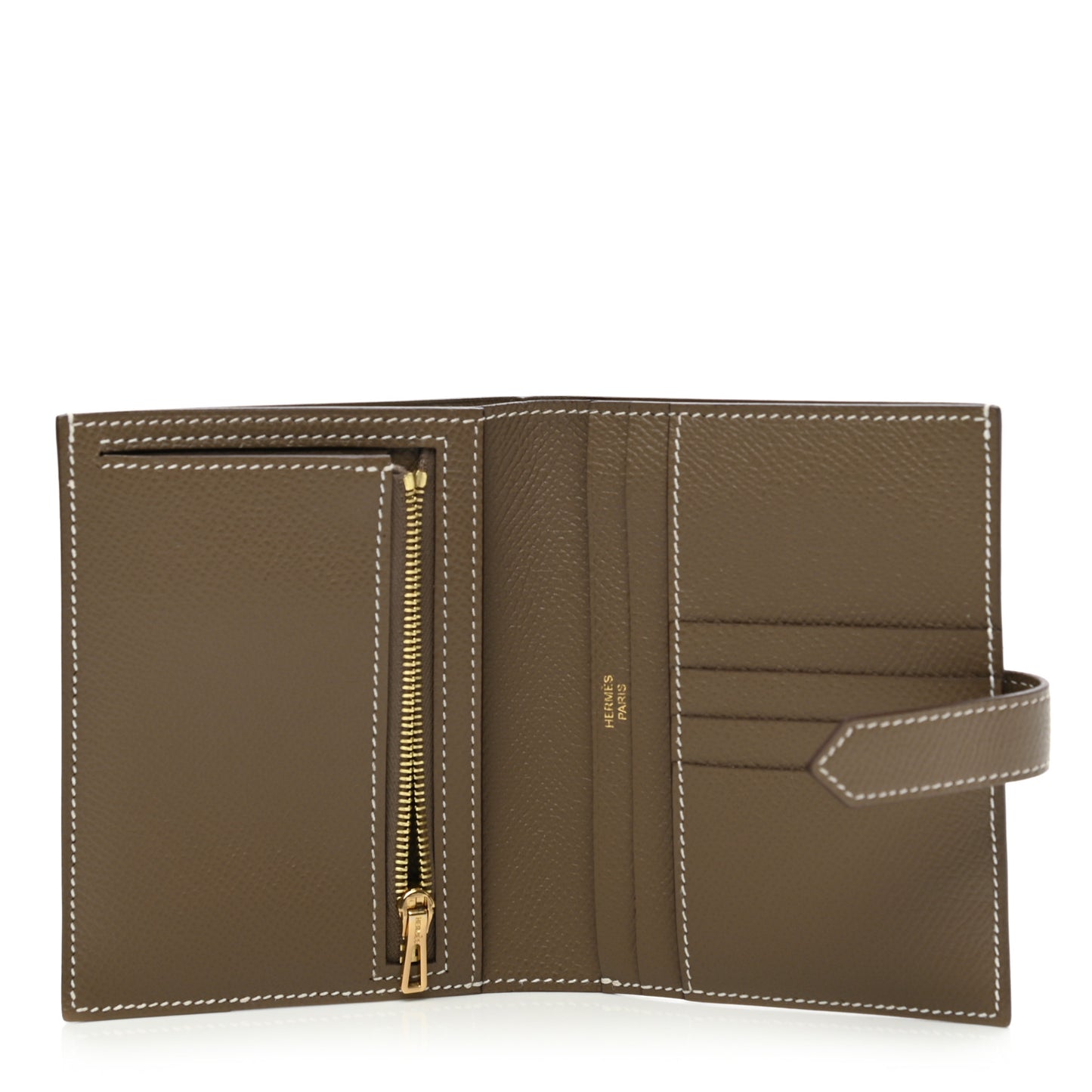 Epsom Bearn Compact Wallet Etoupe