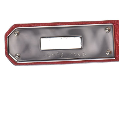 Hermes Taurillon Clemence Kelly Retourne 32 Rouge Casaque 19 of 32