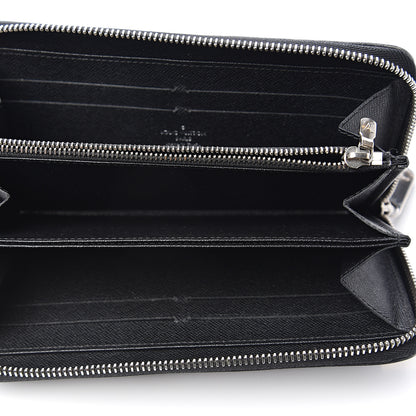 Louis Vuitton Epi Zippy Wallet Black 4 of 5