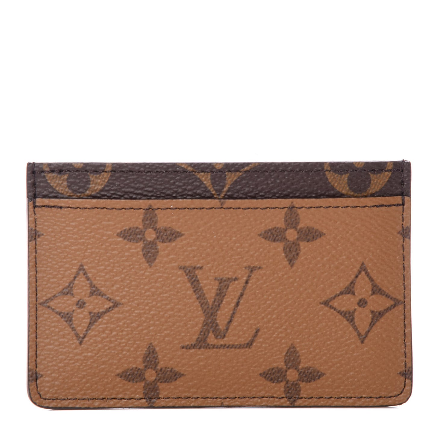 Reverse Monogram Card Holder