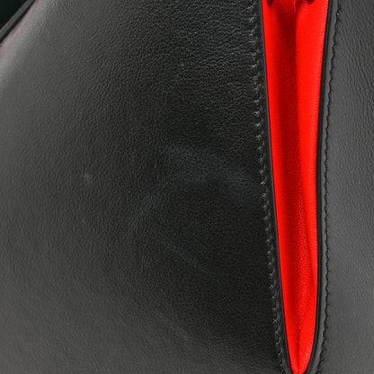 Alexander McQueen Calfskin The Bucket Bag Black Lust Red 12 of 12