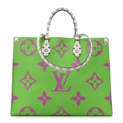 Louis Vuitton LOUIS VUITTON Monogram Giant Onthego GM Pink Lilac 1 of 8