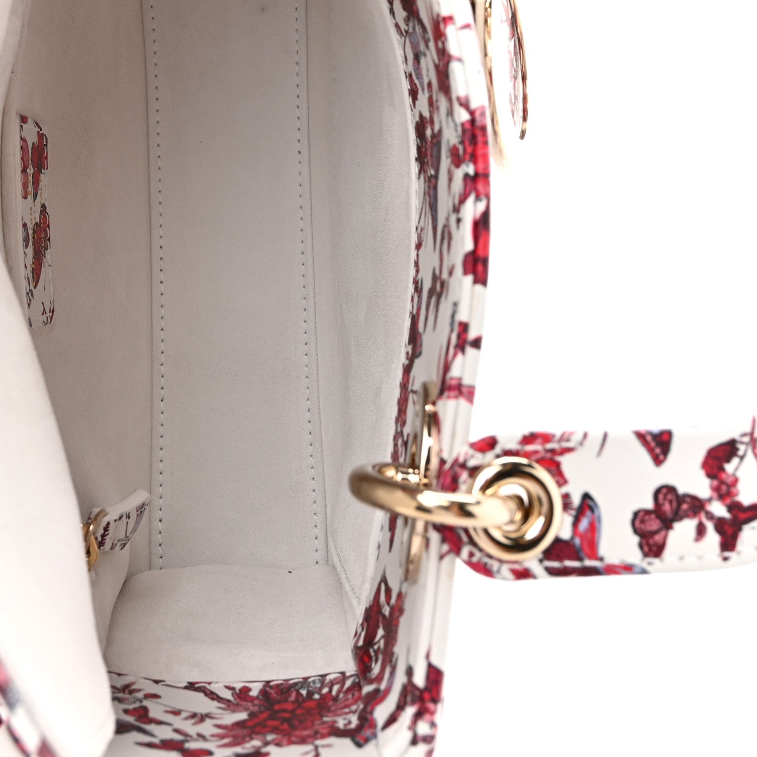 Christian Dior Calfskin Le Coeur Des Papillons Small My ABCDior