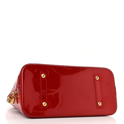 Louis Vuitton Vernis Alma GM Pomme D'Amour 4 of 10