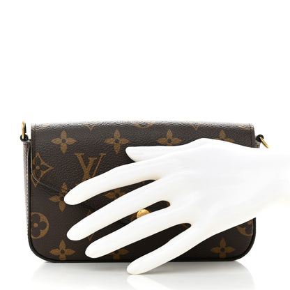 Louis Vuitton Monogram Felicie Strap & Go Felicie Pochette Kaki 2 of 11