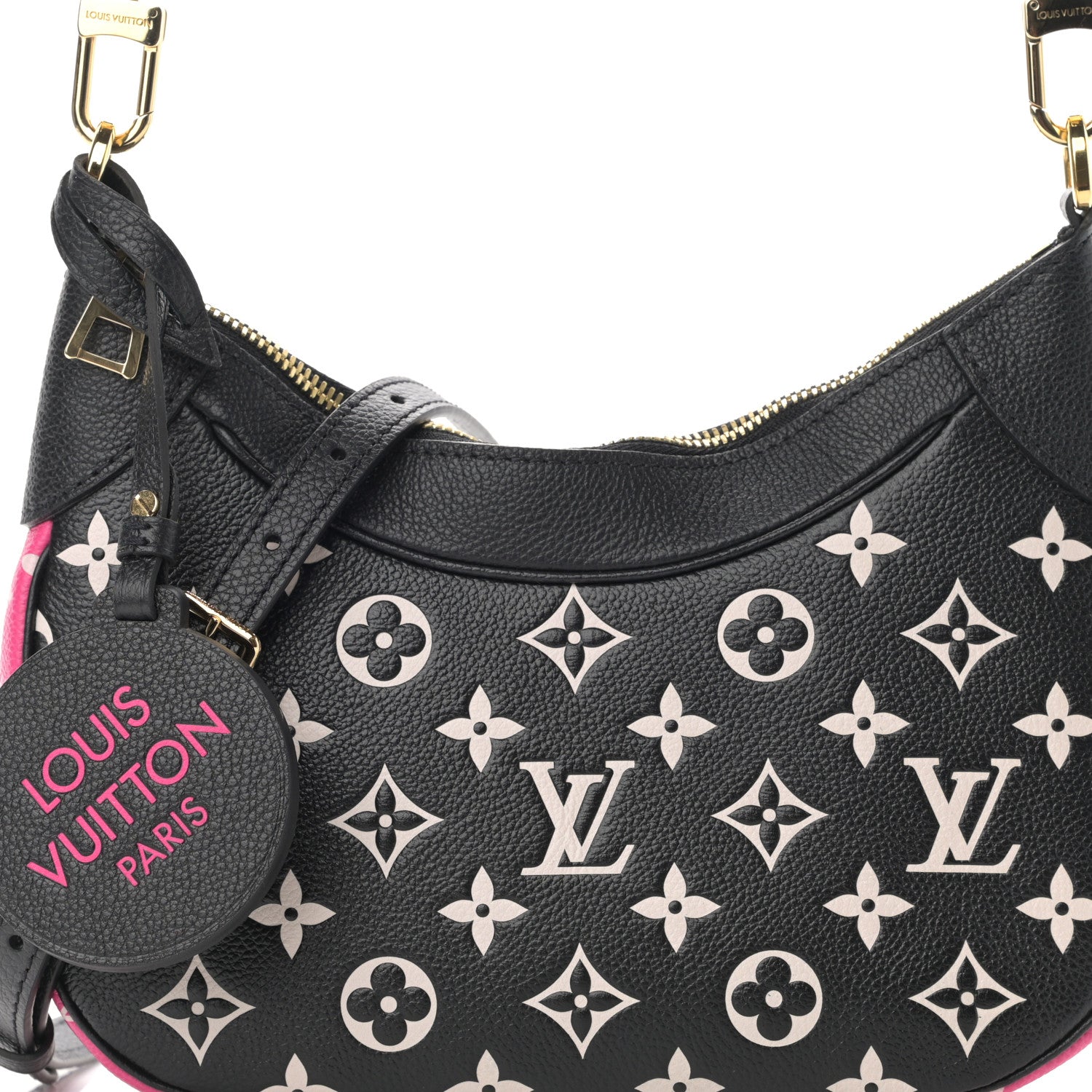 Louis Vuitton Empreinte Monogram Spring in the City Bagatelle NM Black White Pink 7 of 9