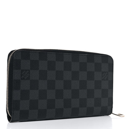 Louis Vuitton Damier Graphite Zippy Organizer Wallet 3 of 15