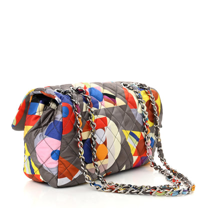 Chanel Nylon Printed Small Coco Color Flap Multicolor 3 of 10