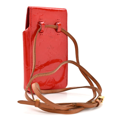 Louis Vuitton Vernis Greene Phone Case Cherry 4 of 21