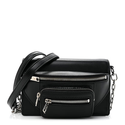 Alexander Wang Lambskin Attica Chain Crossbody Bag Black 1 of 12