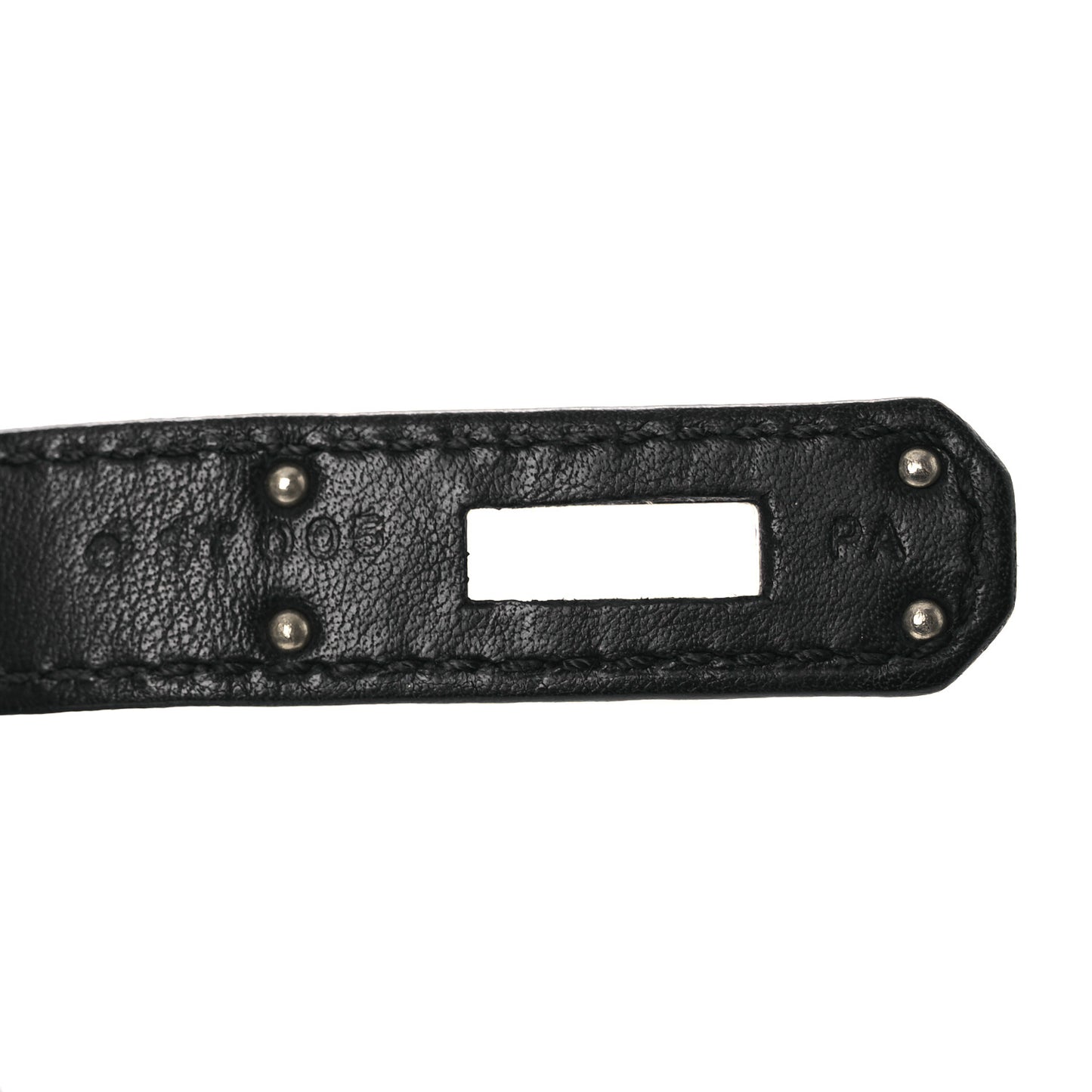 Swift Kelly Cut Clutch Pochette Black