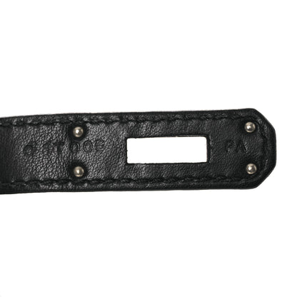 Hermes Swift Kelly Cut Clutch Pochette Black 7 of 13