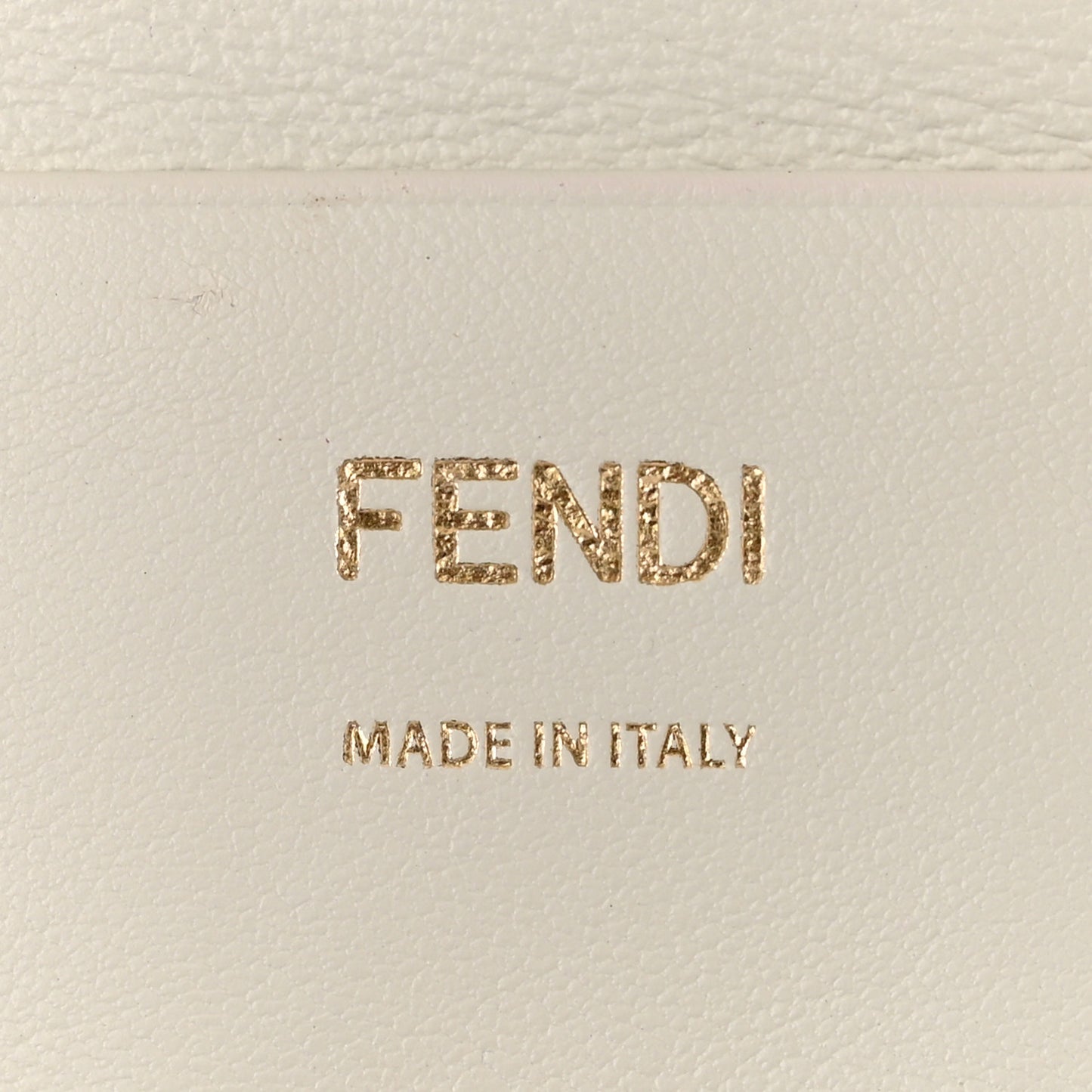 Nappa Apolo Floral Embroidered Mini Chain Baguette White