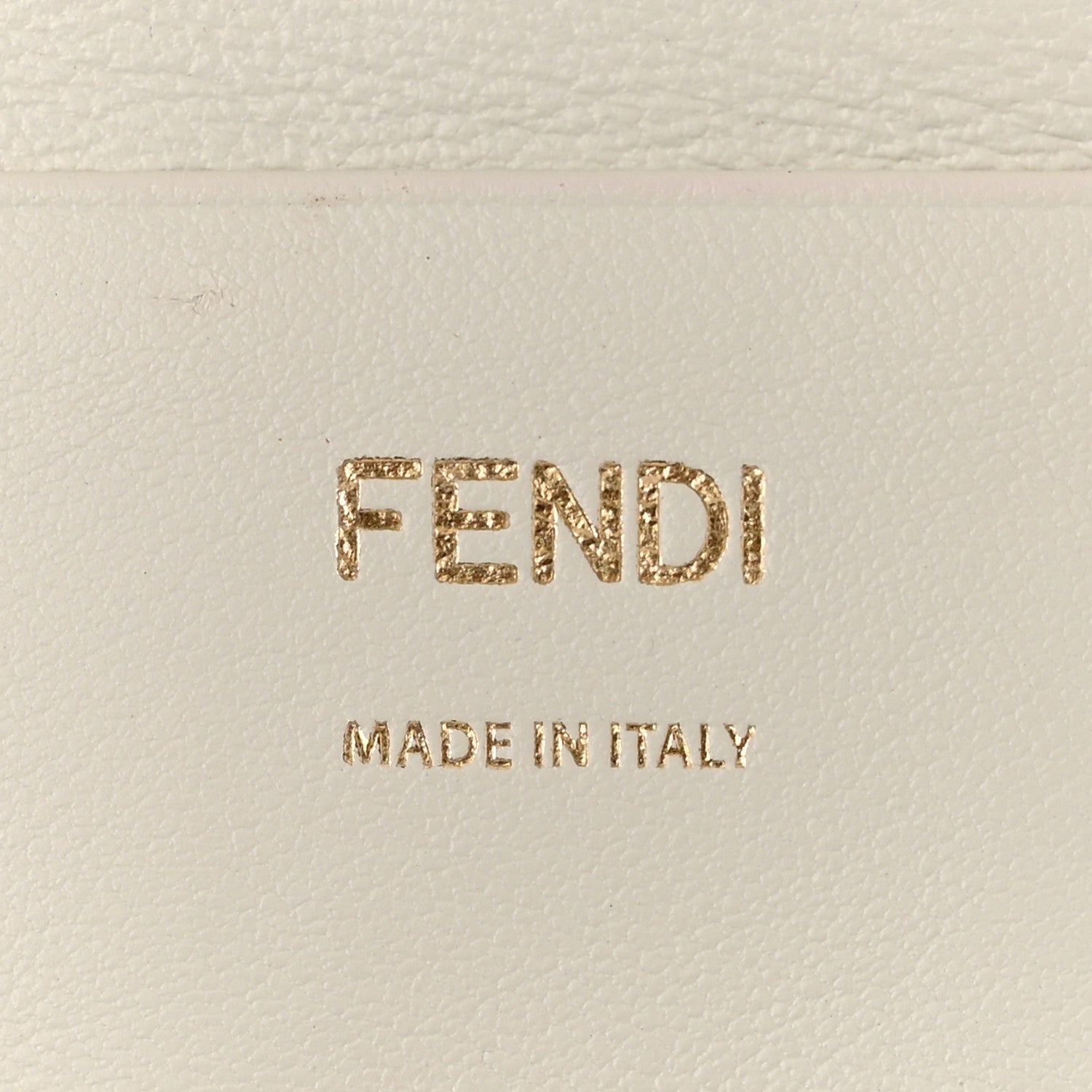 Fendi Nappa Apolo Floral Embroidered Mini Chain Baguette White 6 of 12