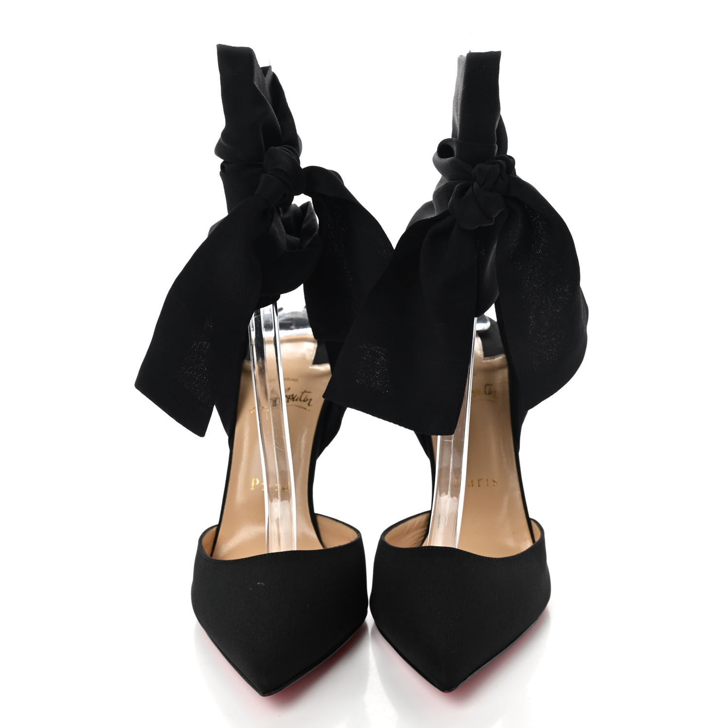 Satin Douce Du Desert 100 Heels 39 Black