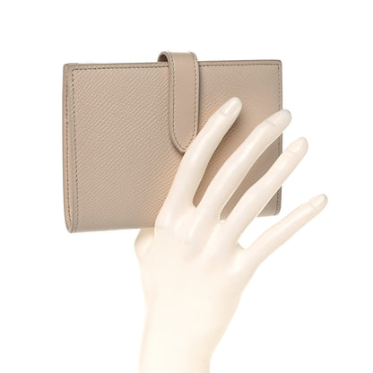 Celine Grained Calfskin Medium Multifunction Strap Wallet Powder 2 of 13