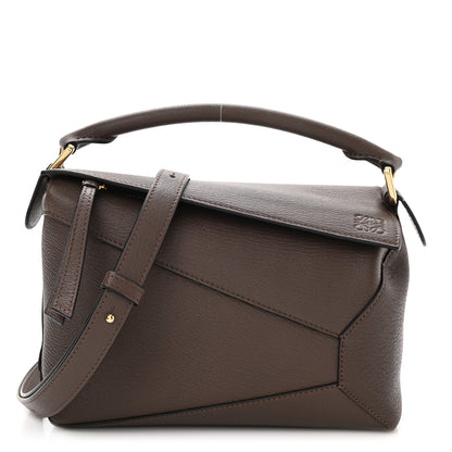 Loewe Goatskin Small Puzzle Edge Bag Taupe 1 of 6
