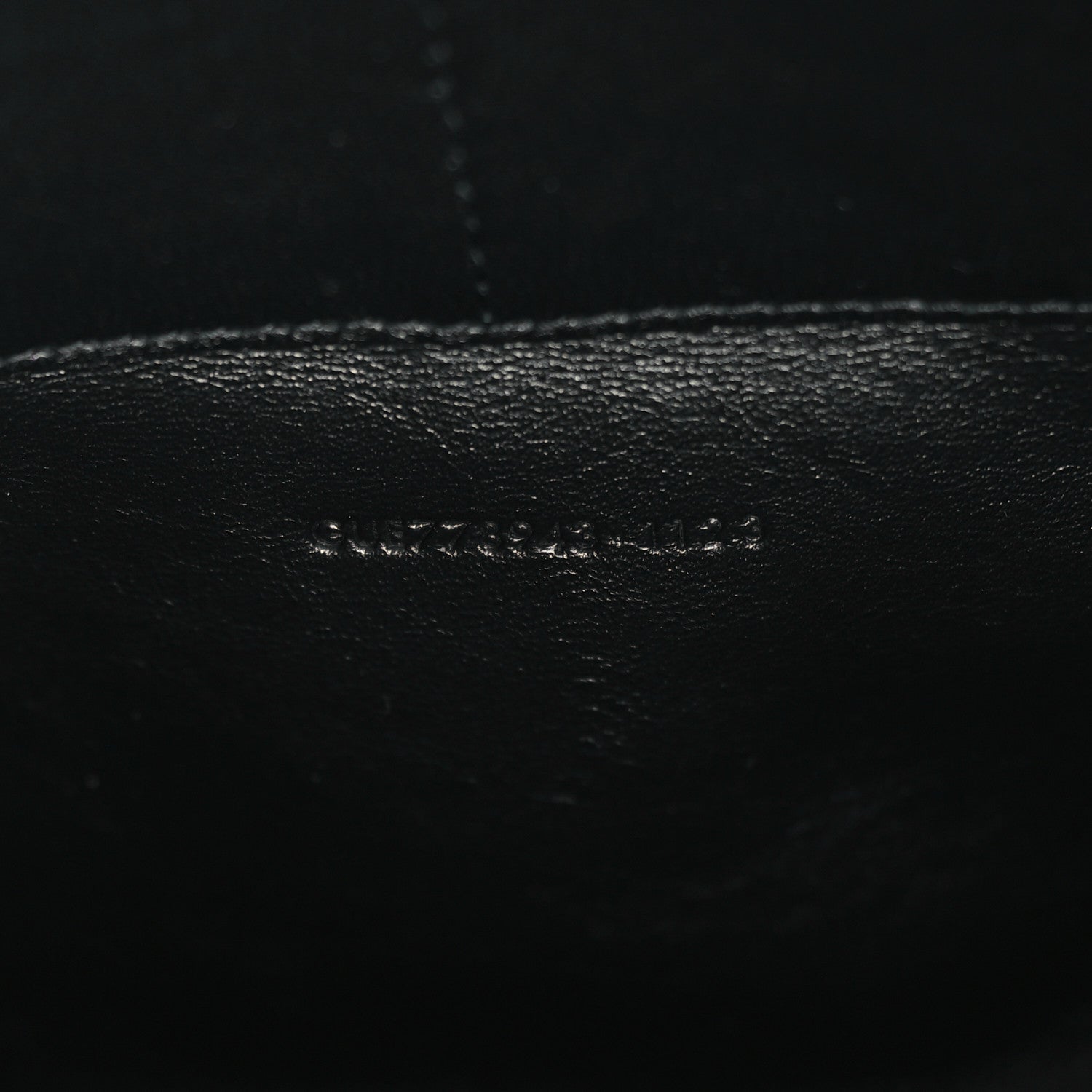 Saint Laurent Lambskin Small Calypso Pouch Rouge Merlot 7 of 10