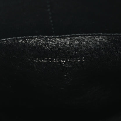 Saint Laurent Lambskin Small Calypso Pouch Rouge Merlot 7 of 10
