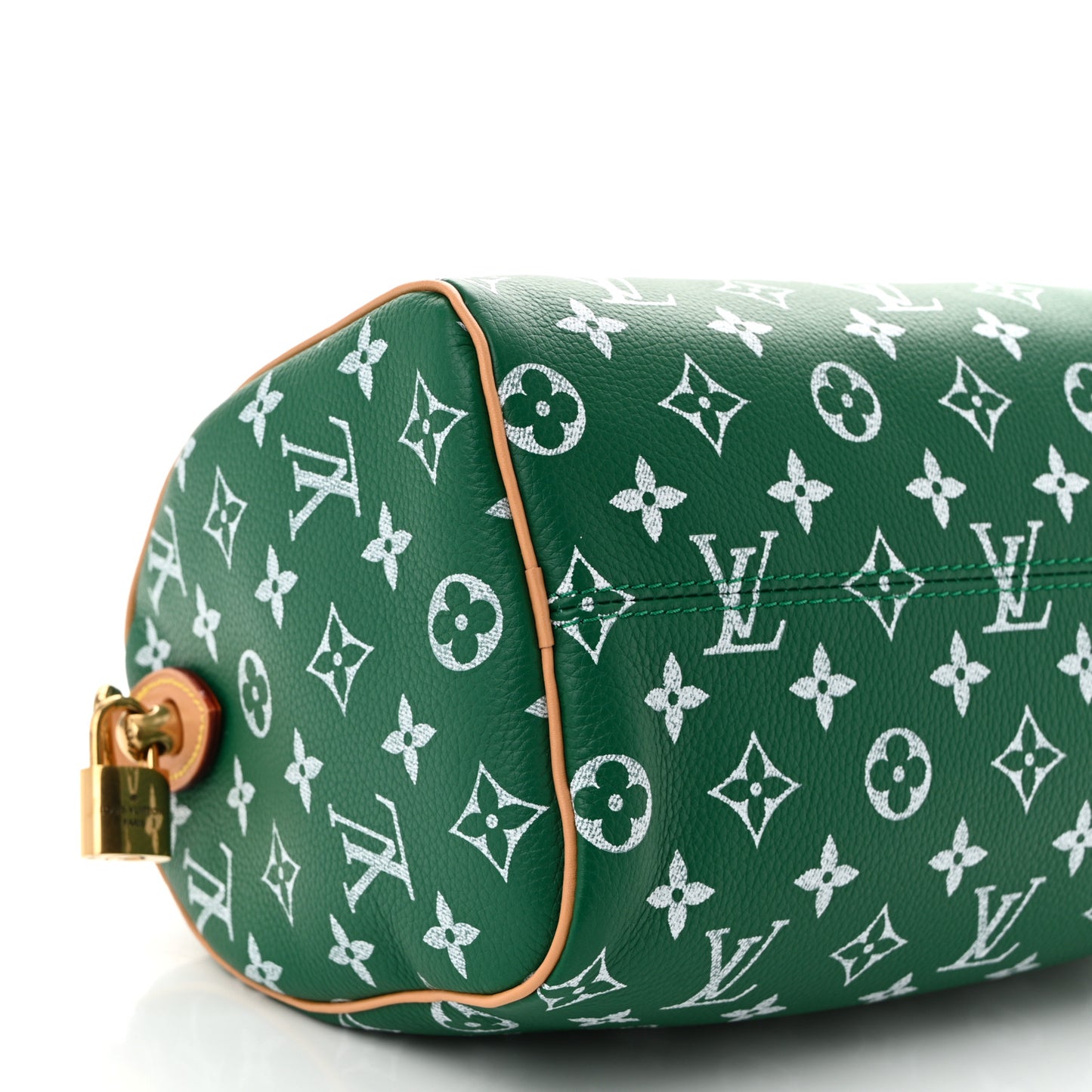 Calfskin Monogram Speedy P9 Bandouliere 25 Green