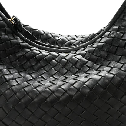 Bottega Veneta Nappa Intrecciato Medium Veneta Hobo Black 7 of 9