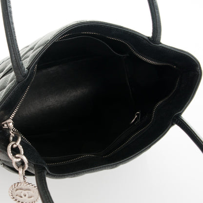 Chanel Caviar Quilted Medallion Tote Black 5 of 5