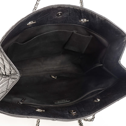 Chanel Aged Calfskin Reissue 2.55 Tote Black 5 of 7