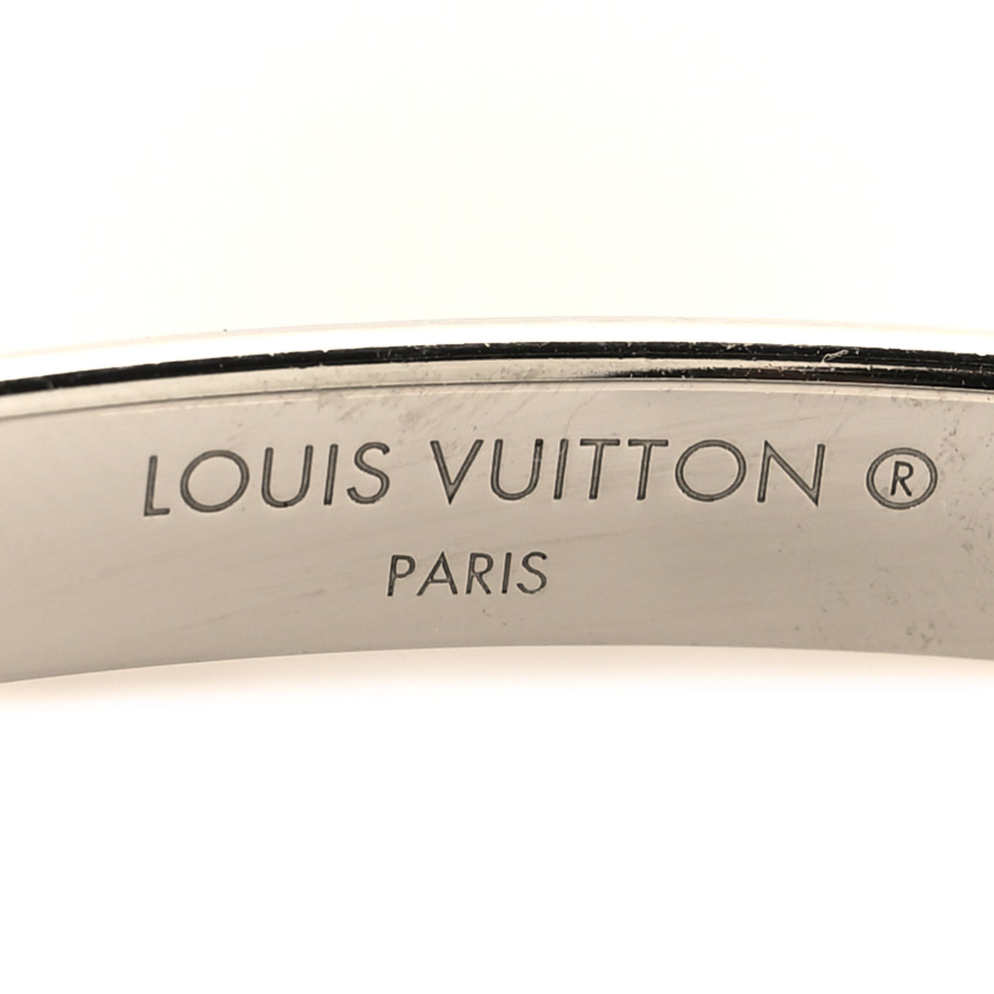 Brass Monogram Nanogram Bracelet M Palladium