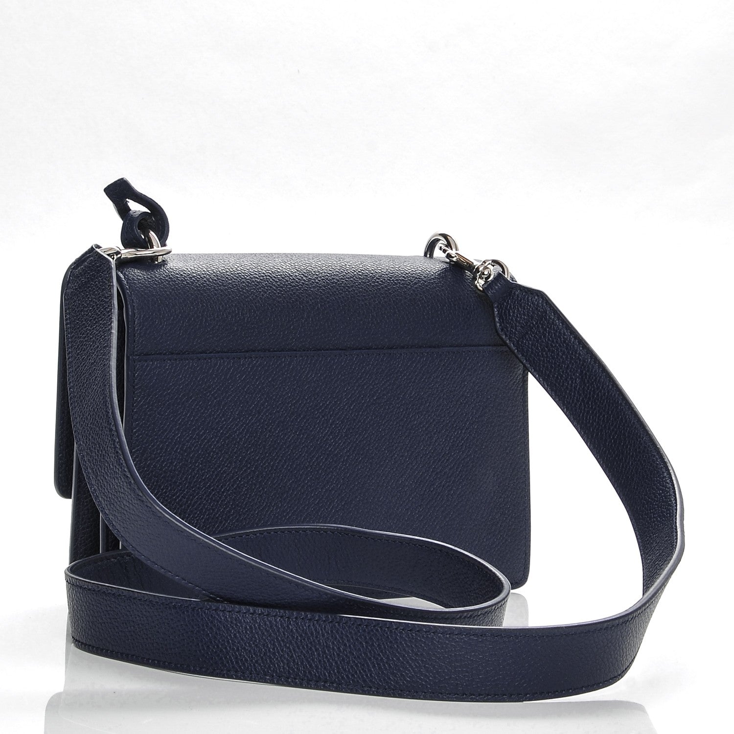 Saint Laurent Grained Calfskin Small Monogram Sunset Marinette 3 of 6