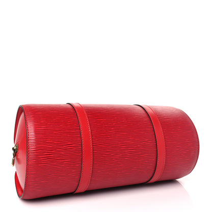 Louis Vuitton Epi Soufflot Castillan Red 4 of 8
