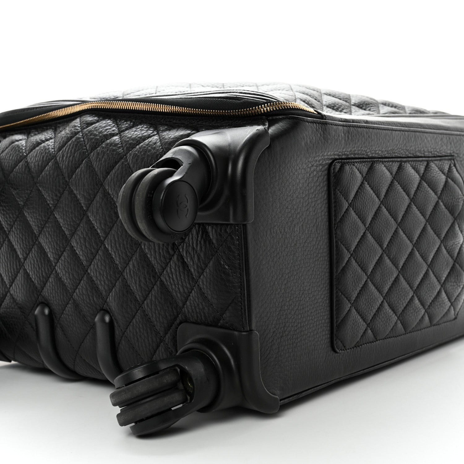 Chanel Calfskin Quilted Coco Case Trolley Black 10 of 15