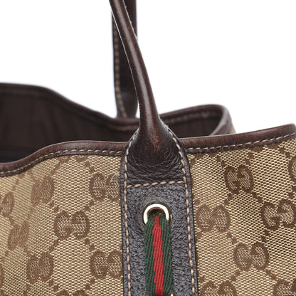 Gucci Monogram Medium Princy Tote Dark Brown 14 of 14