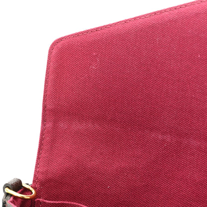 Louis Vuitton Monogram Pochette Felicie Chain Wallet Fuchsia 15 of 15