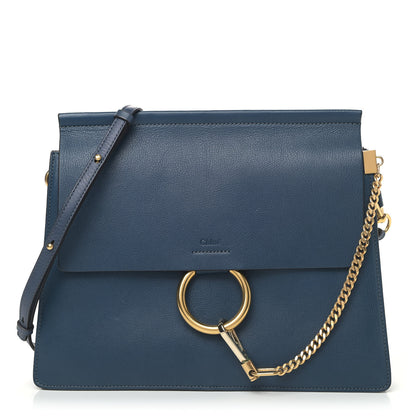 Chloe Medium Faye Shoulder Bag Majolica Blue 1 of 8